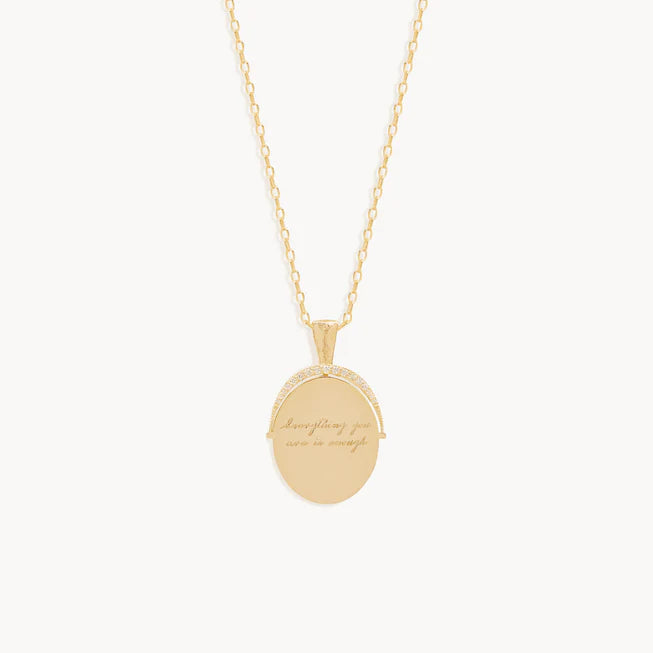 EVERYTHING YOU ARE IS ENOUGH NECKLACE
